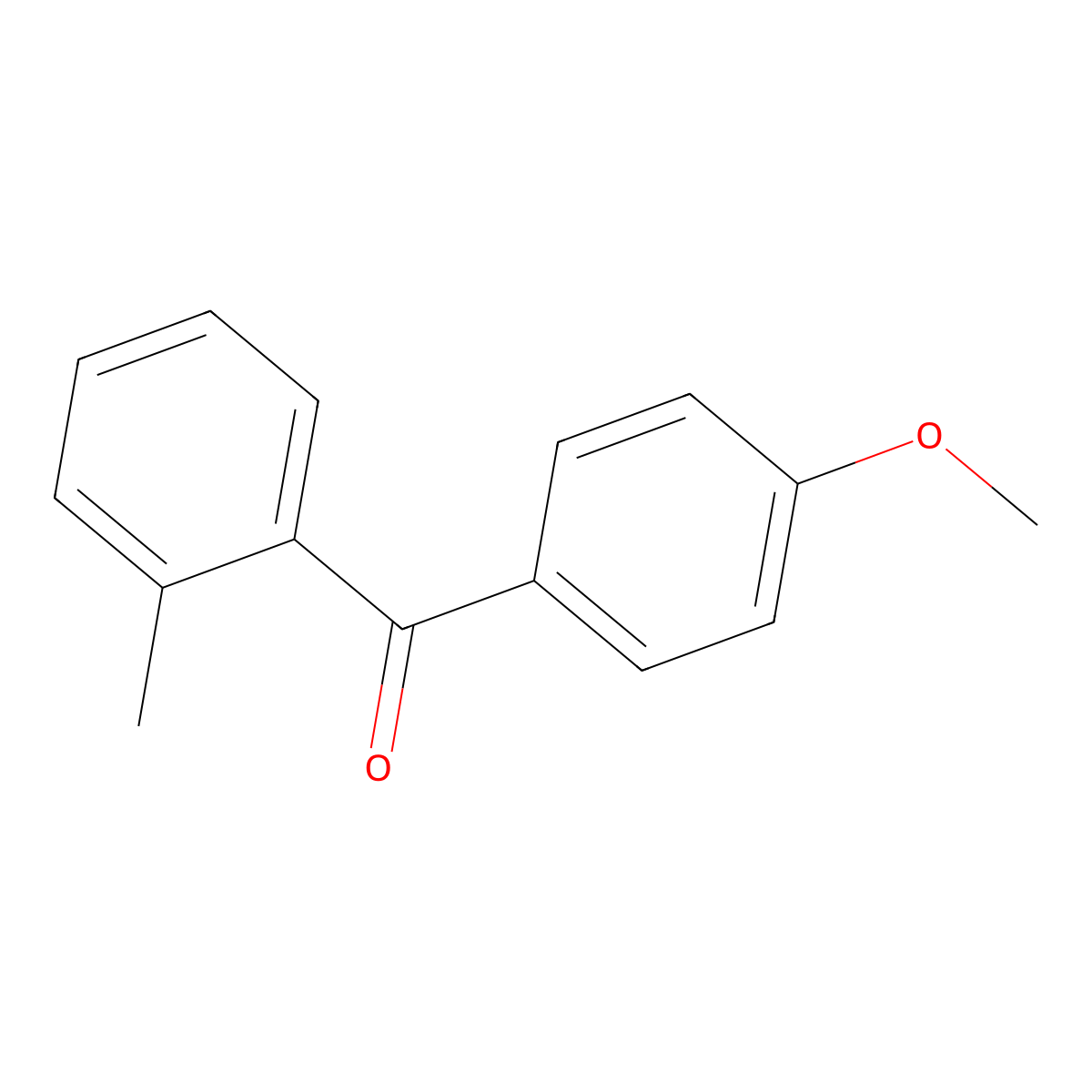 4-Methoxy-2'-methylbenzophenone molecular structure, CAS 41204-59-5