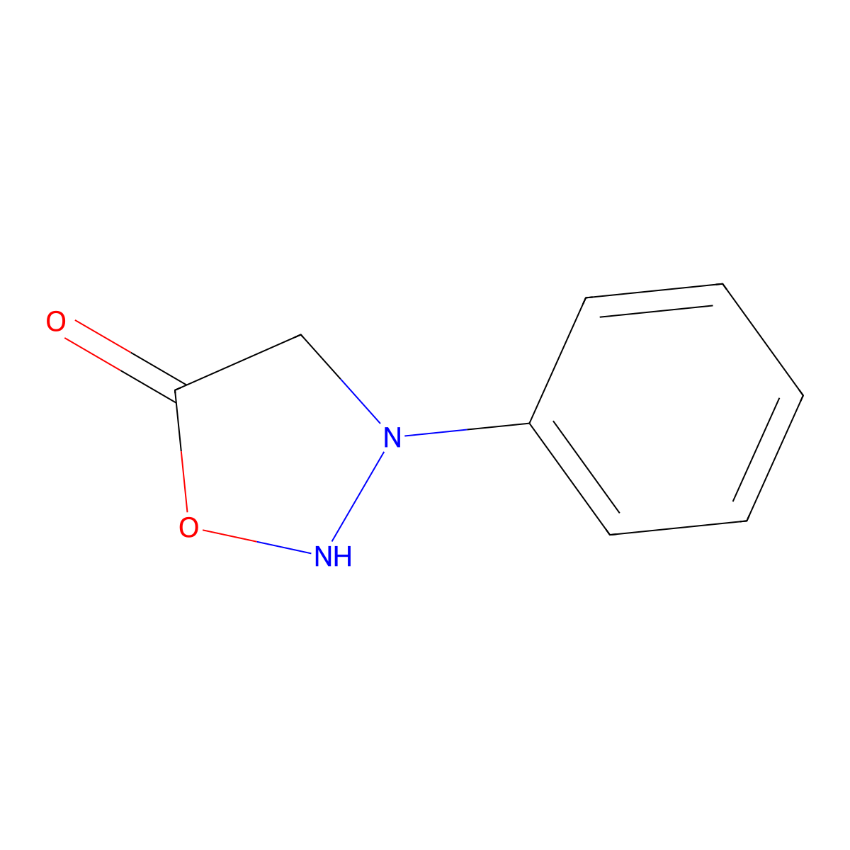 3-Phenyl-1,2,3-oxadiazolidin-5-one molecular structure, CAS 412301-47-4