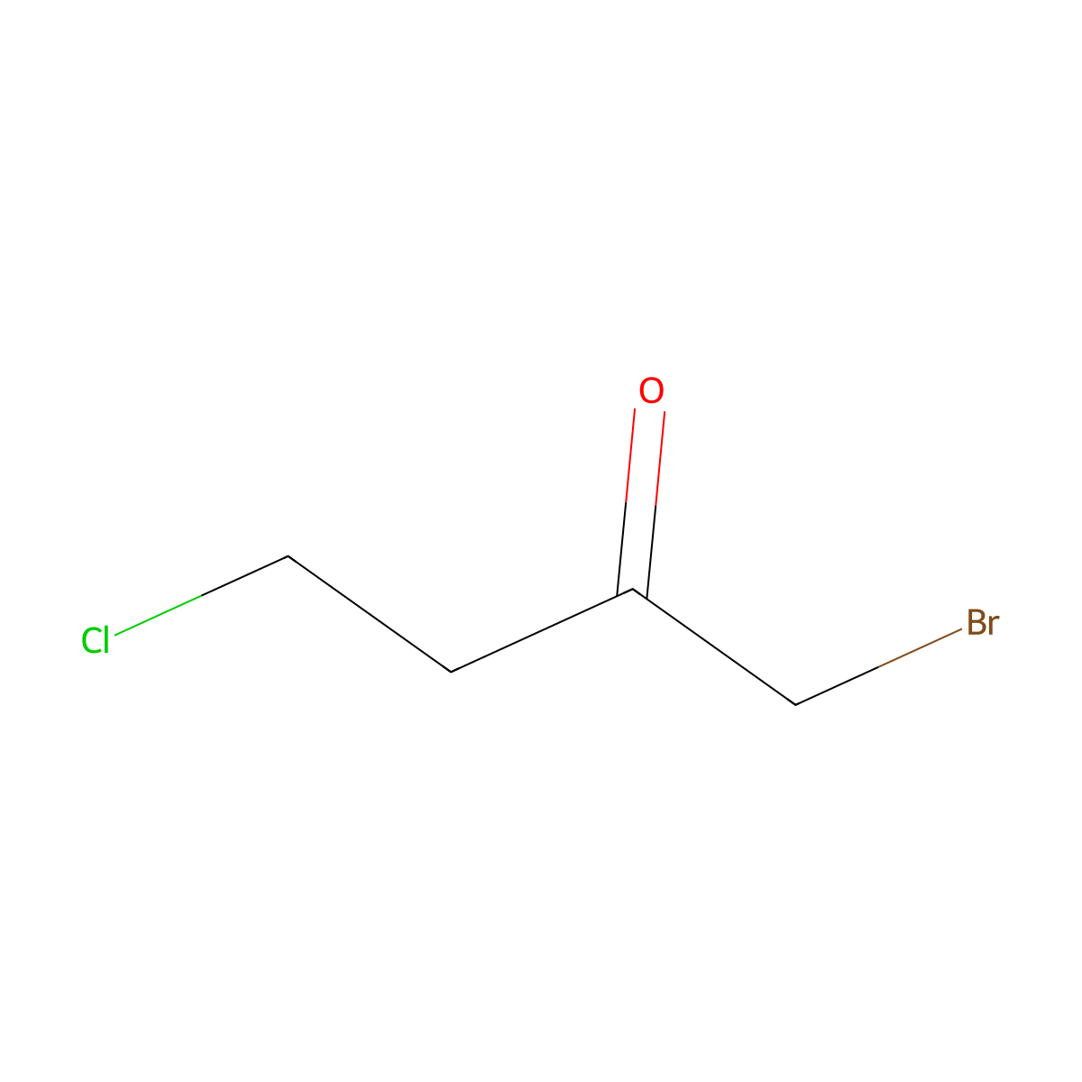 1-Bromo-4-chloro-butan-2-one molecular structure, CAS 412311-32-1