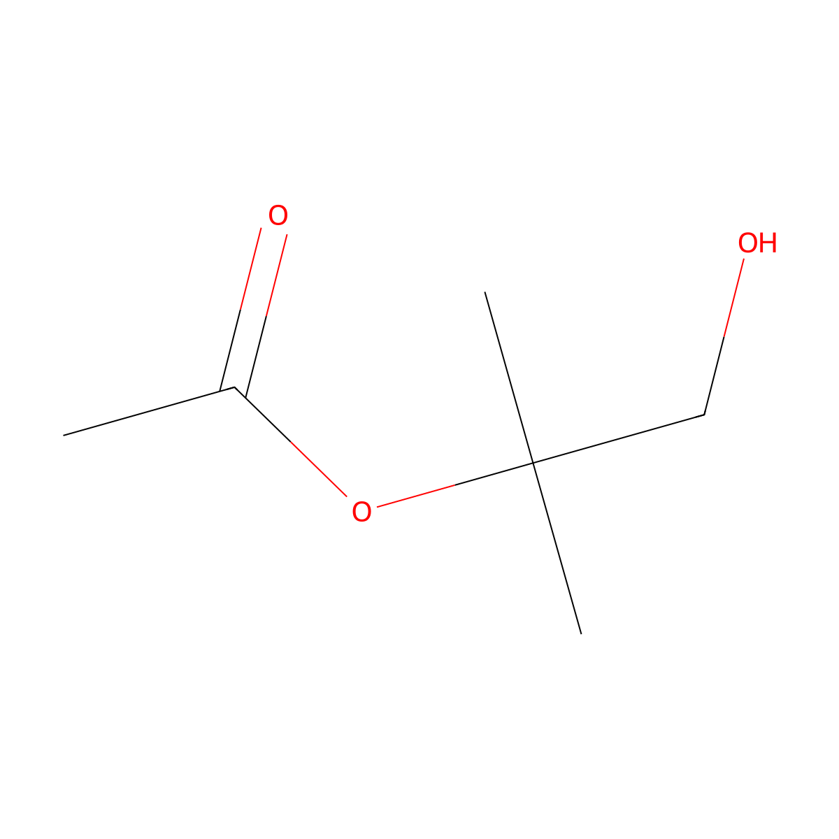 2-Acetoxy-2-methyl-1-propanol molecular structure, CAS 412353-54-9