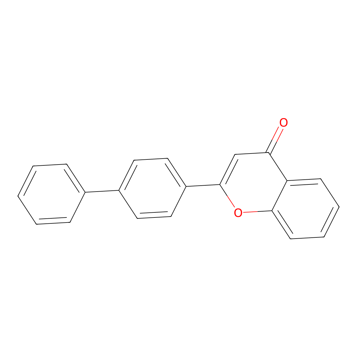 4'-Phenylflavone molecular structure, CAS 41255-19-0