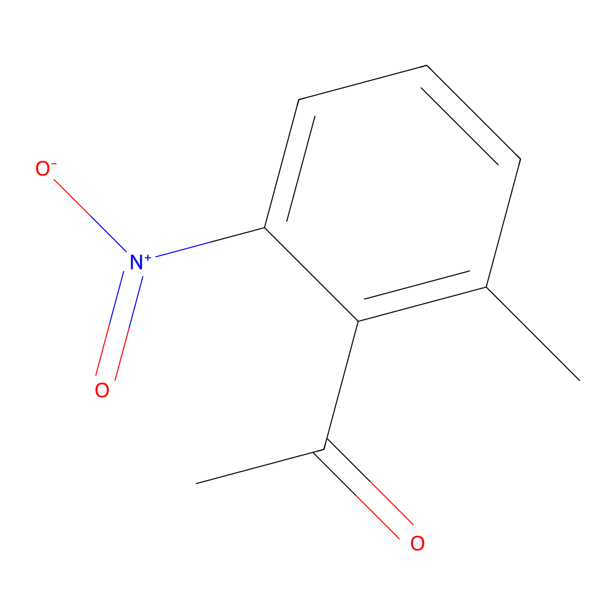 1-(2-Methyl-6-nitrophenyl)ethan-1-one molecular structure, CAS 4127-55-3