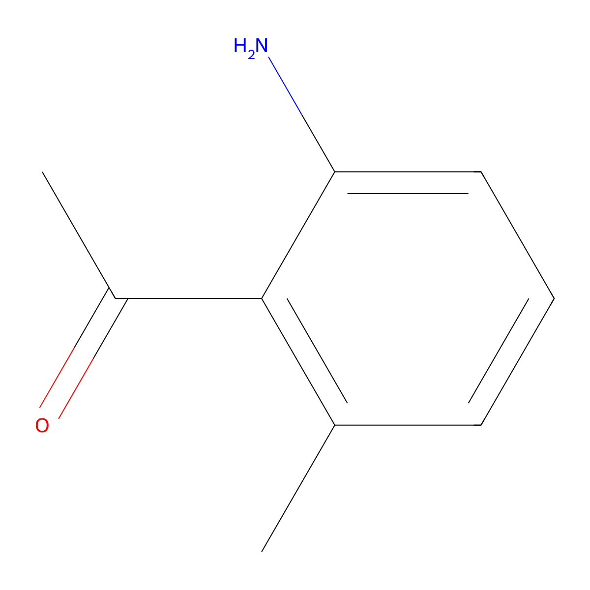 1-(2-Amino-6-methylphenyl)ethanone molecular structure, CAS 4127-56-4