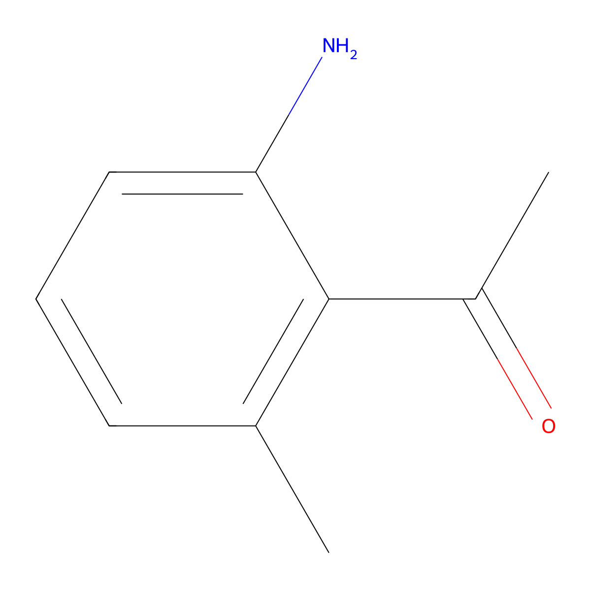 1-(2-Amino-6-methylphenyl)ethanone molecular structure, CAS 4127-56-4