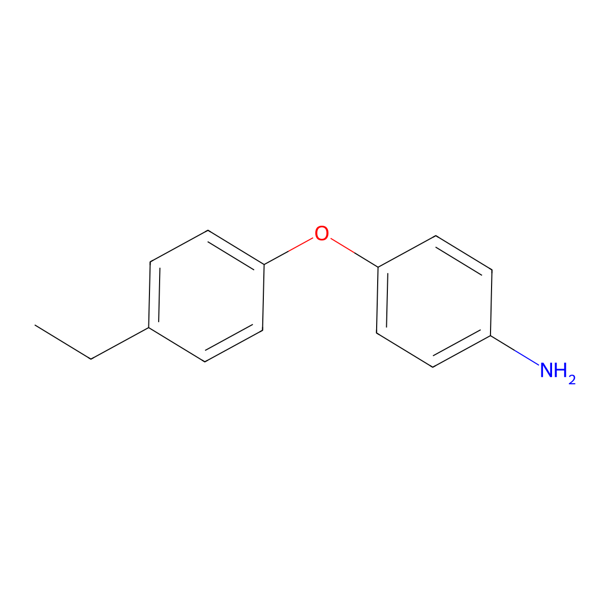 4-(4-Ethylphenoxy)aniline molecular structure, CAS 41295-21-0