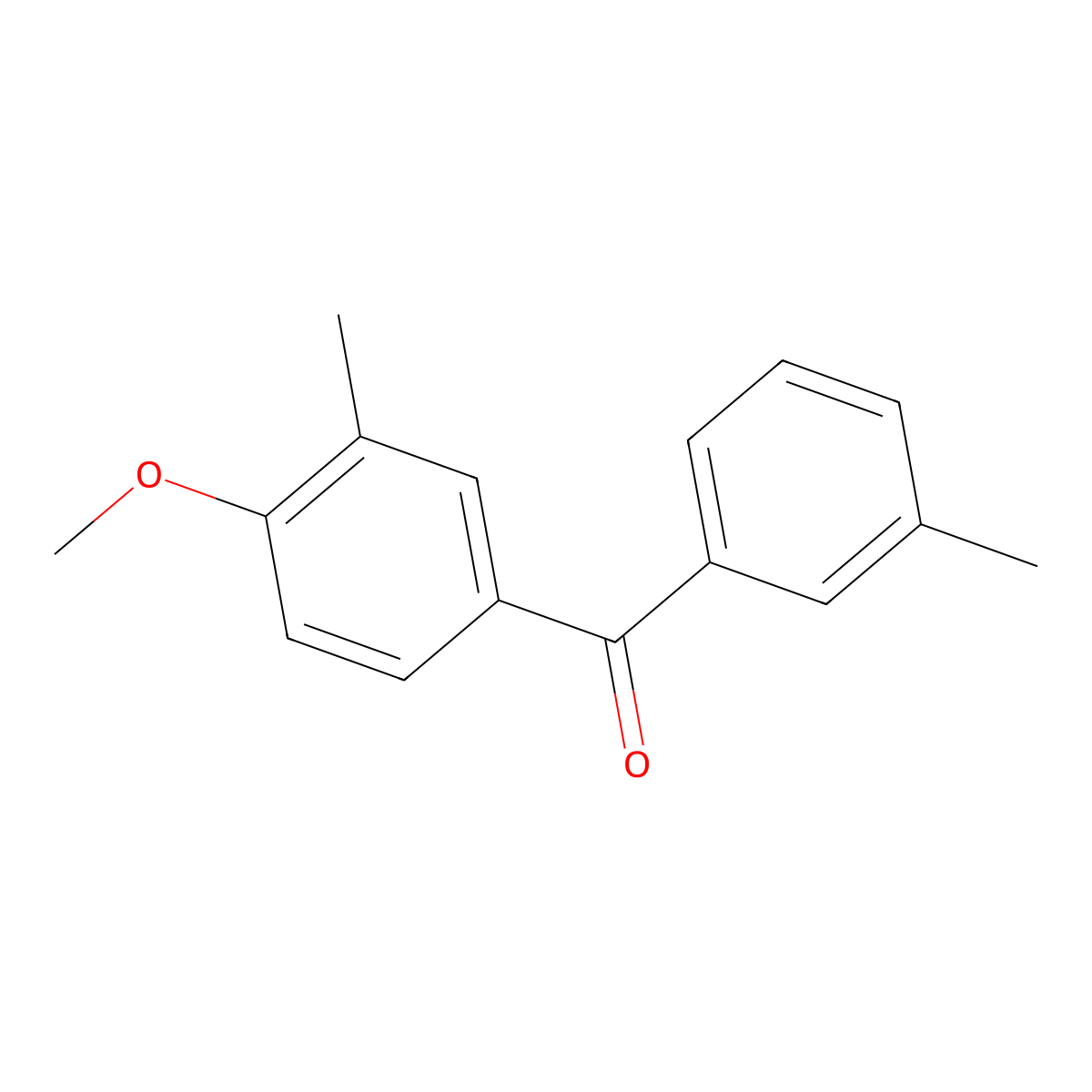 Methoxyphenone molecular structure, CAS 41295-28-7