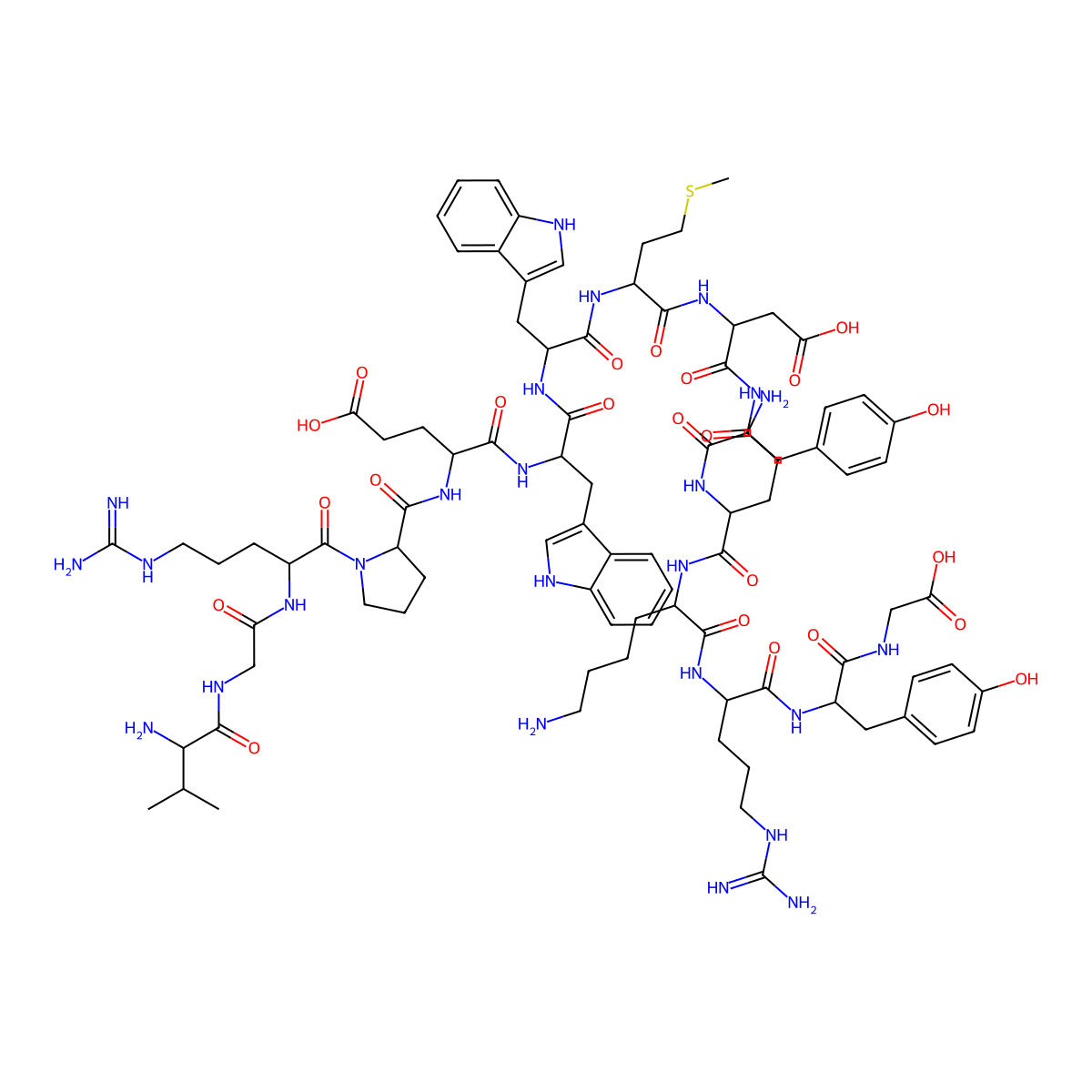 Bovine adrenal medulla peptide 8-22 molecular structure, CAS 412961-36-5