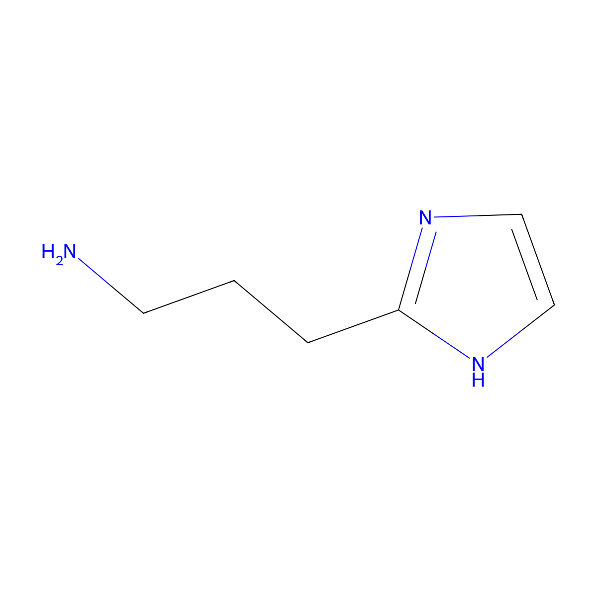3-(1H-Imidazol-2-yl)propan-1-amine molecular structure, CAS 41306-56-3