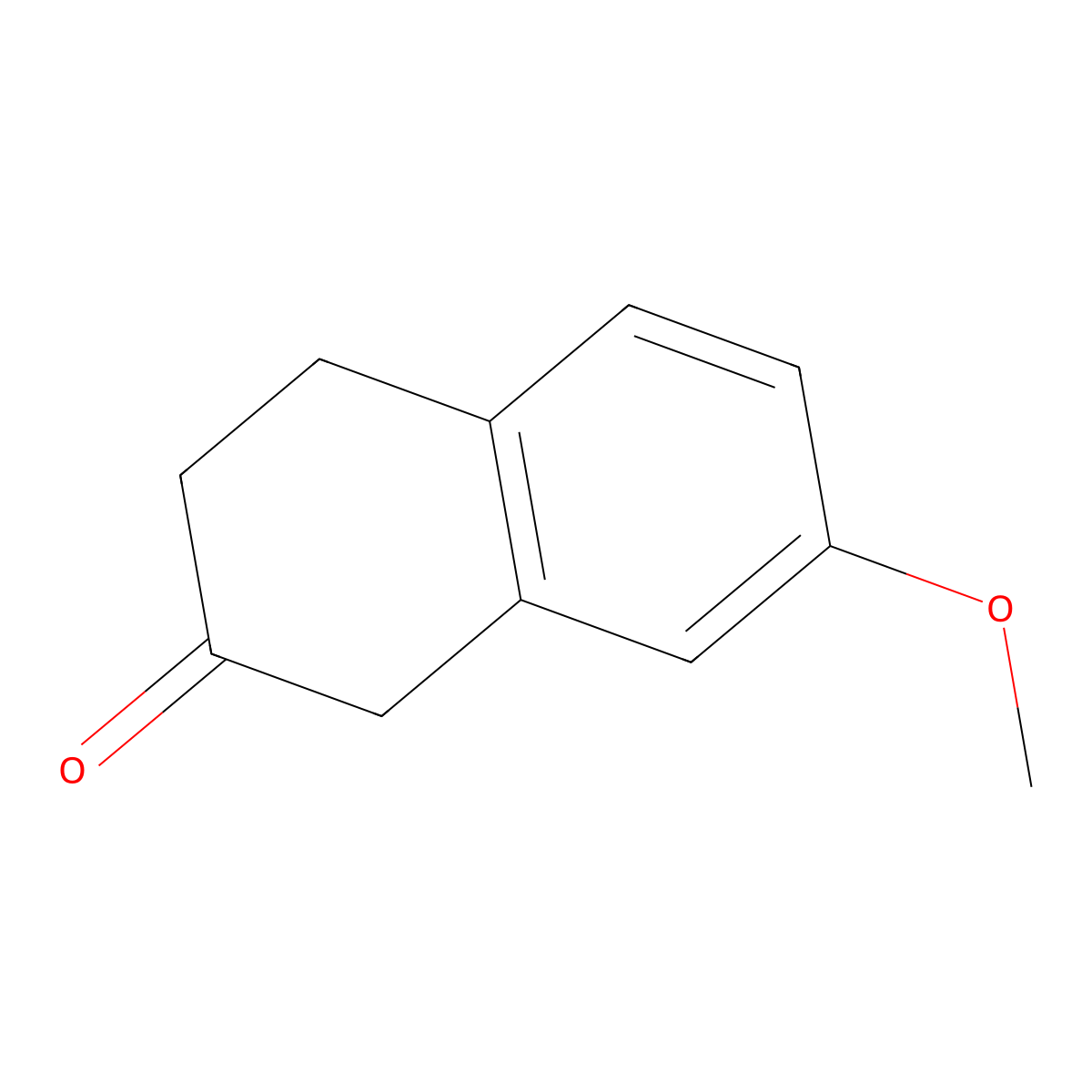 7-Methoxy-2-tetralone molecular structure, CAS 4133-34-0