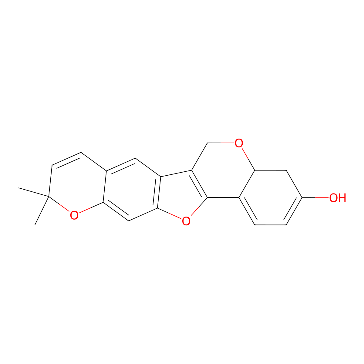 Anhydrotuberosin molecular structure, CAS 41347-49-3