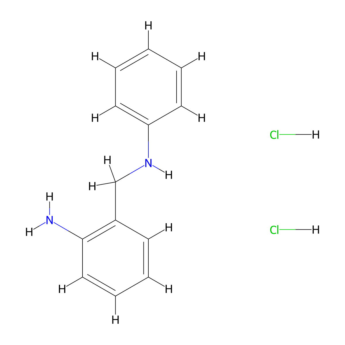 2-[(Phenylamino)methyl]aniline dihydrochloride molecular structure, CAS 413585-21-4