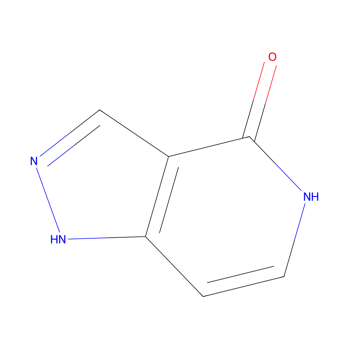 1h-Pyrazolo[4,3-c]pyridin-4-ol molecular structure, CAS 41373-13-1