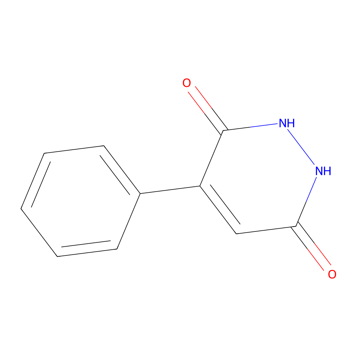 4-Phenylpyridazine-3,6-diol molecular structure, CAS 41373-90-4