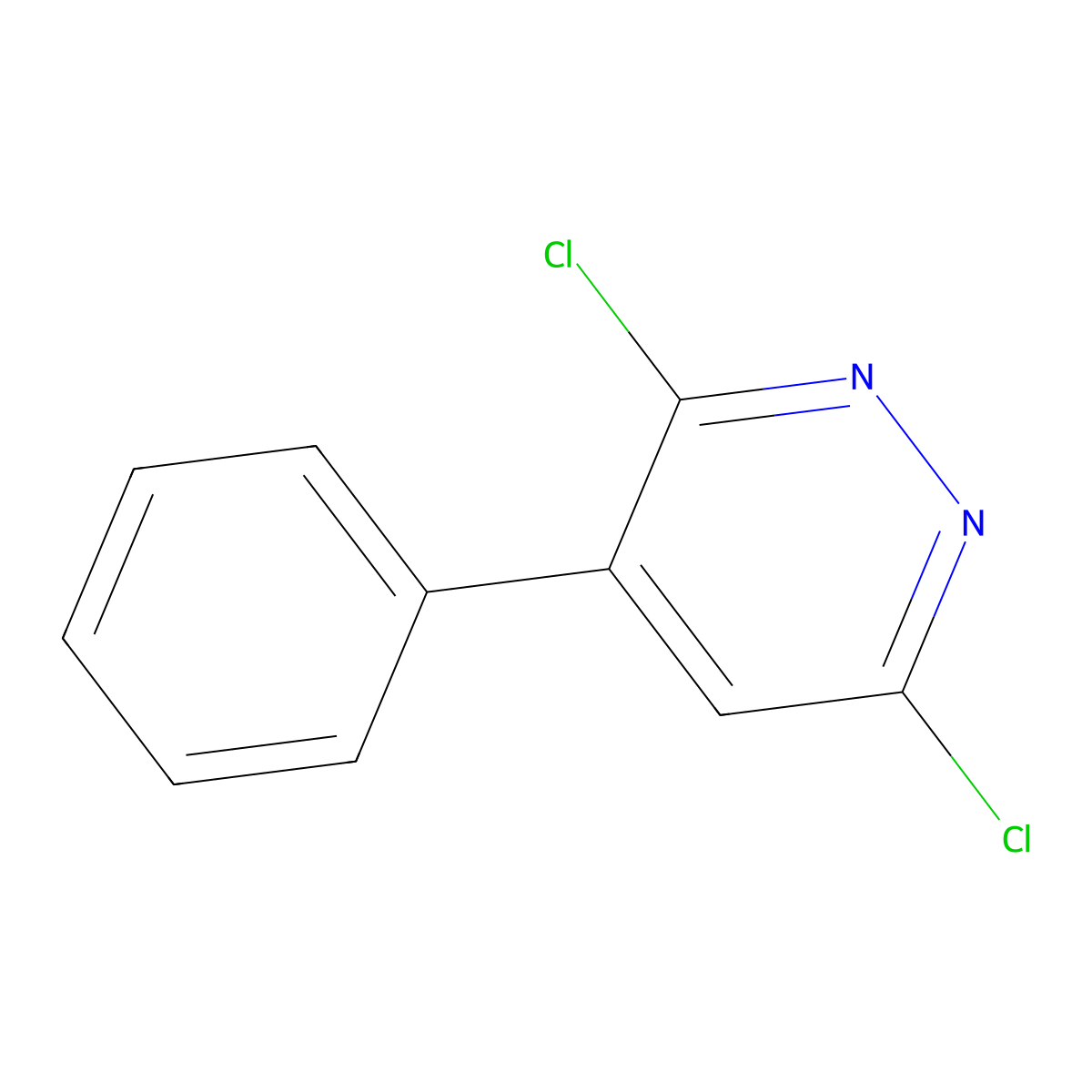 3,6-Dichloro-4-phenylpyridazine molecular structure, CAS 41373-96-0