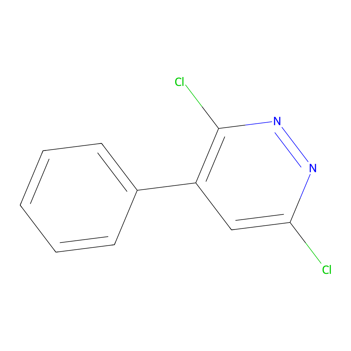 3,6-Dichloro-4-phenylpyridazine molecular structure, CAS 41373-96-0