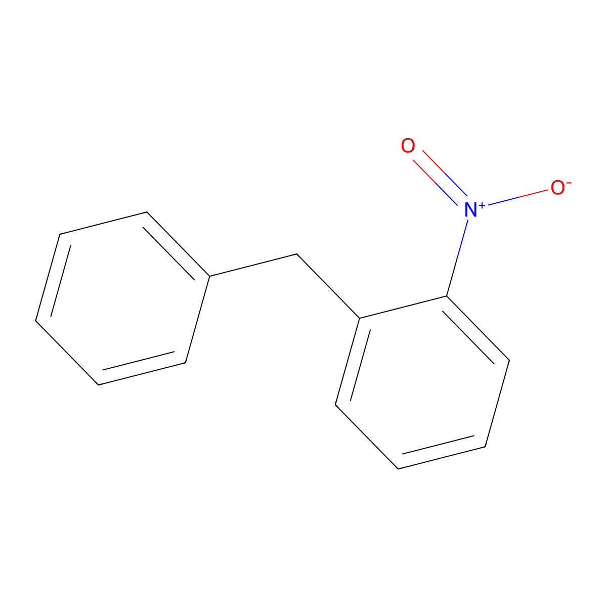 1-Benzyl-2-nitrobenzene molecular structure, CAS 41412-10-6