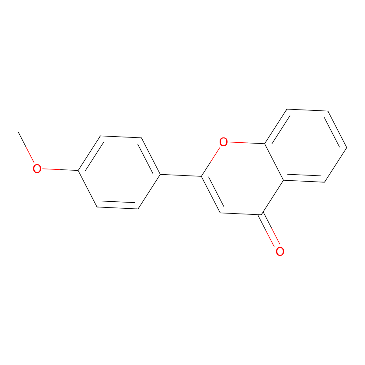 4'-Methoxyflavone molecular structure, CAS 4143-74-2
