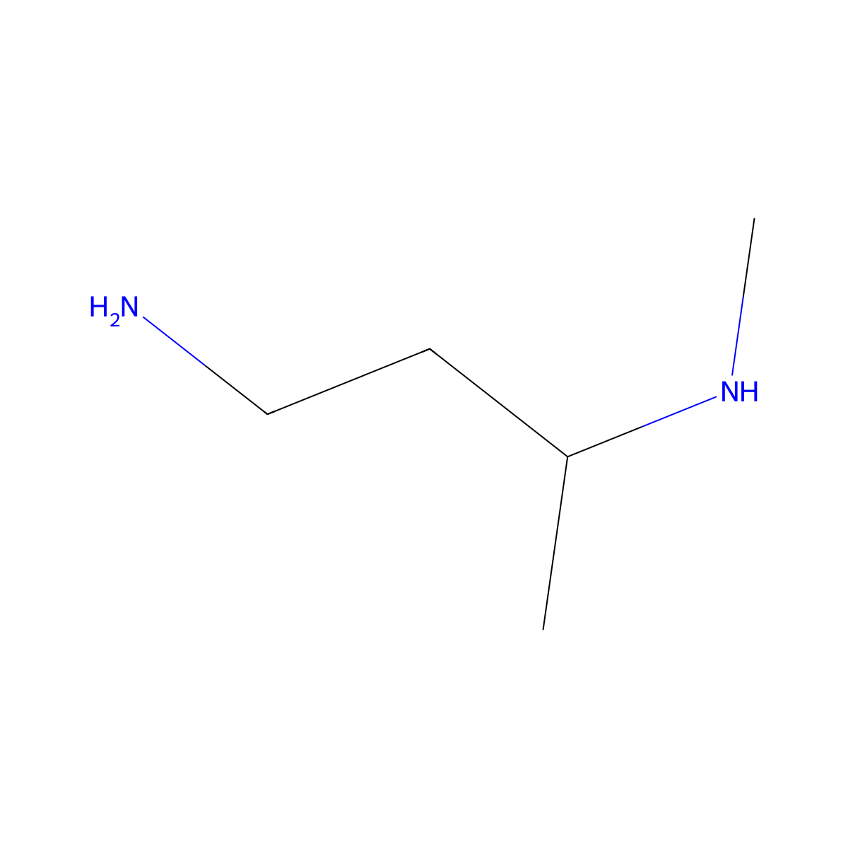 (4-Aminobutan-2-yl)(methyl)amine molecular structure, CAS 41434-26-8