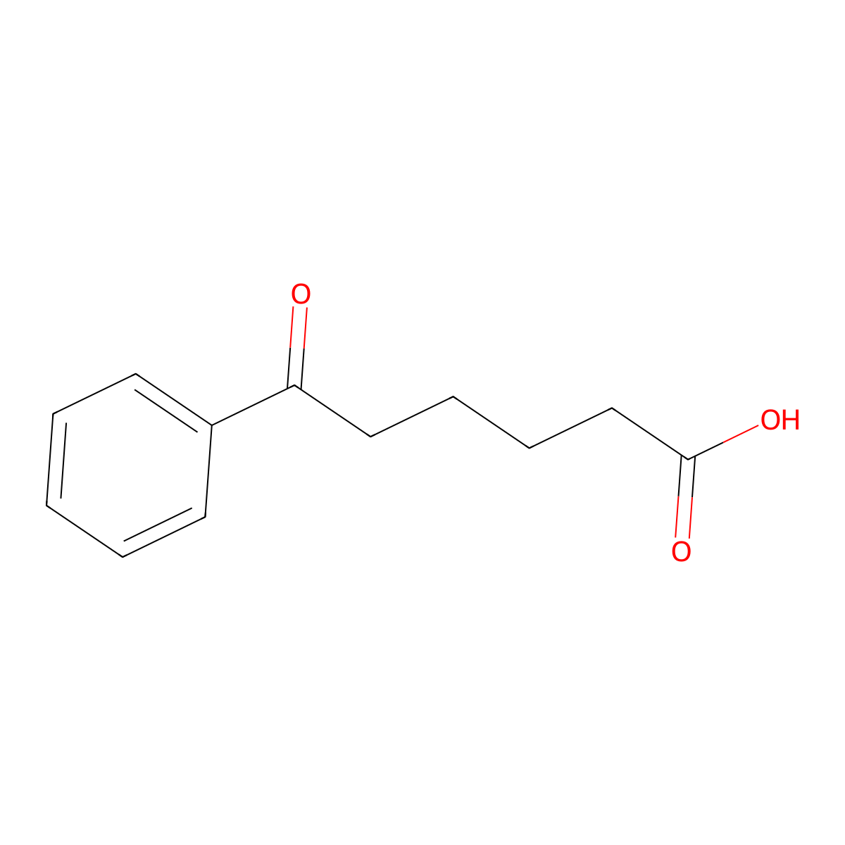5-Benzoylpentanoic Acid molecular structure, CAS 4144-62-1