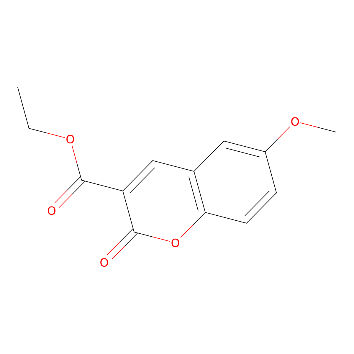 ethyl 6-methoxy-2-oxo-2H-chromene-3-carboxylate molecular structure, CAS 41459-71-6