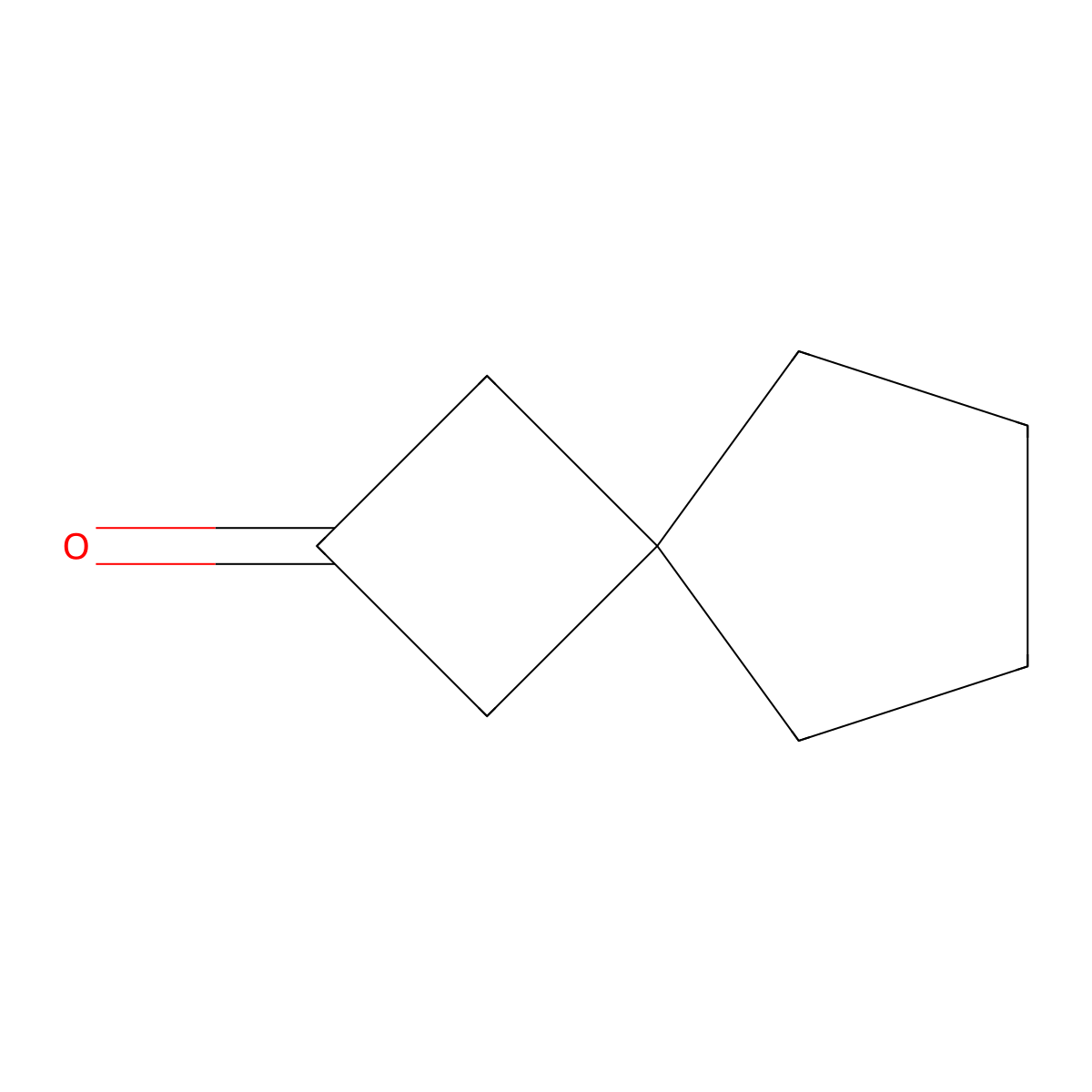 Spiro(3.4)octan-2-one molecular structure, CAS 41463-77-8