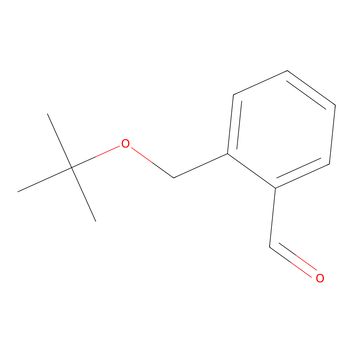 2-[(1,1-Dimethylethoxy)methyl]benzaldehyde molecular structure, CAS 414858-18-7