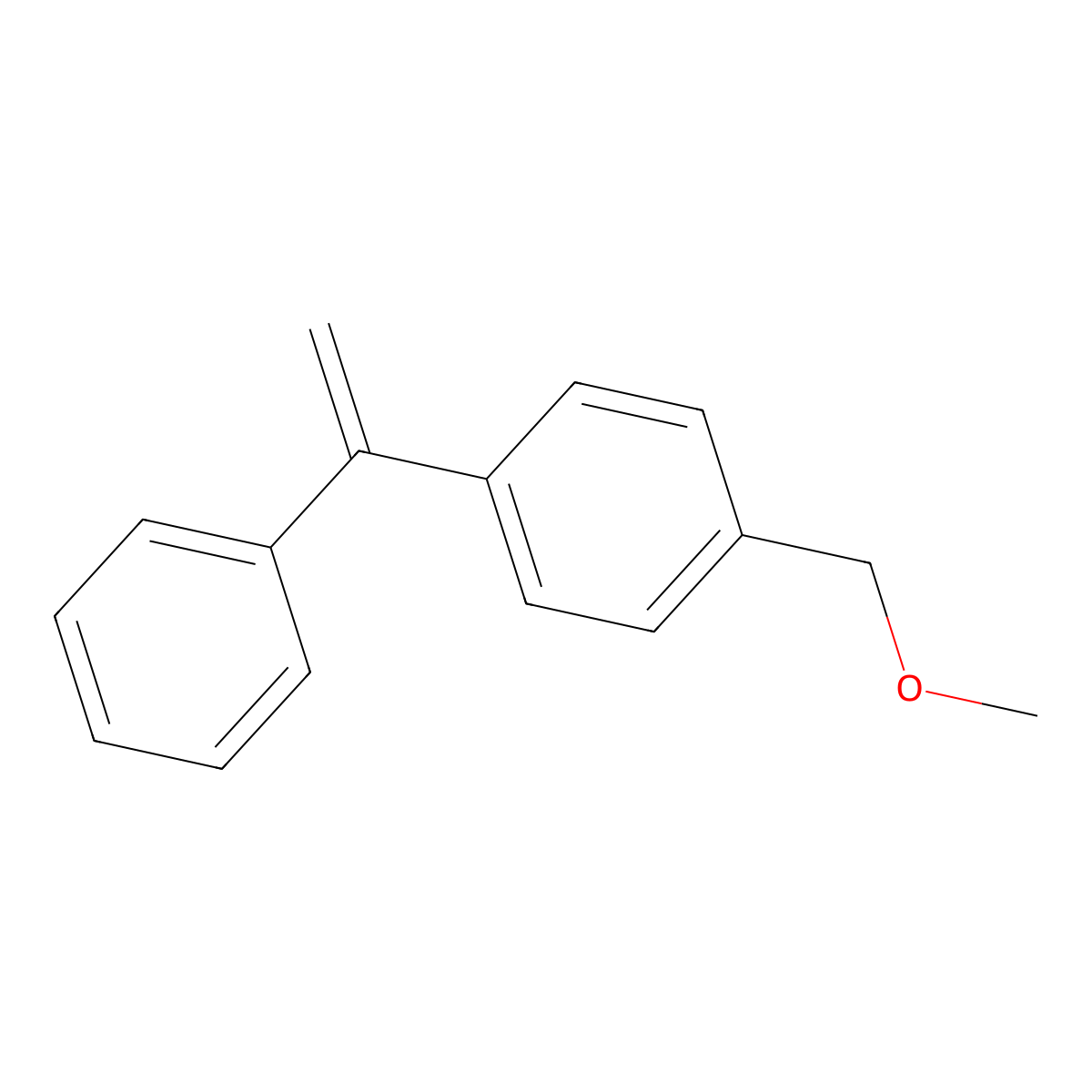 1-(Methoxymethyl)-4-(1-phenylethenyl)benzene molecular structure, CAS 414858-26-7