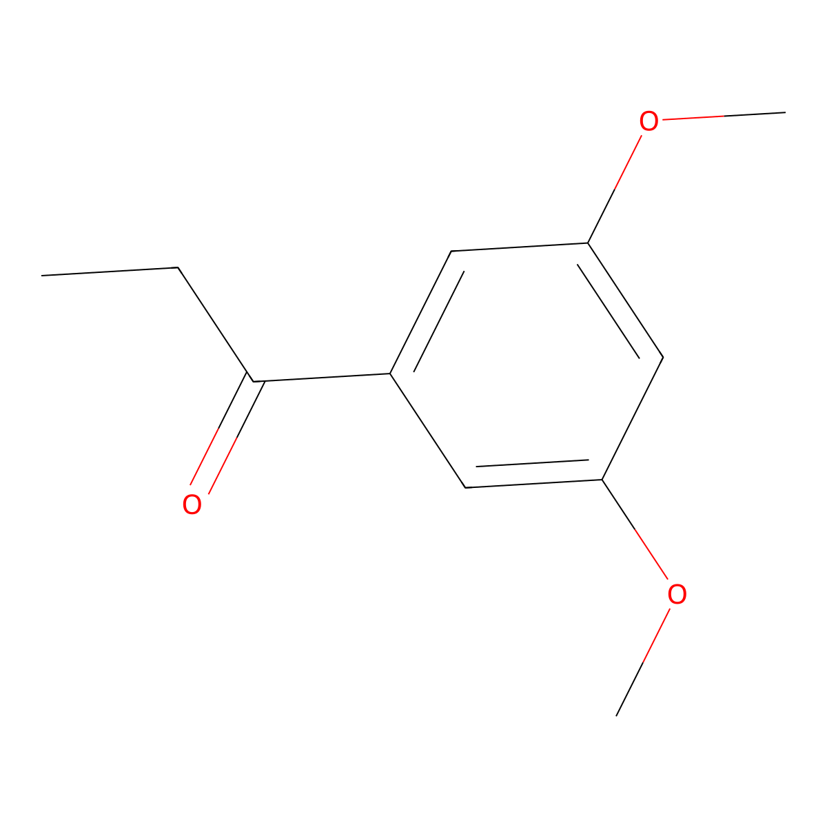1-(3,5-Dimethoxyphenyl)propan-1-one molecular structure, CAS 41497-31-8