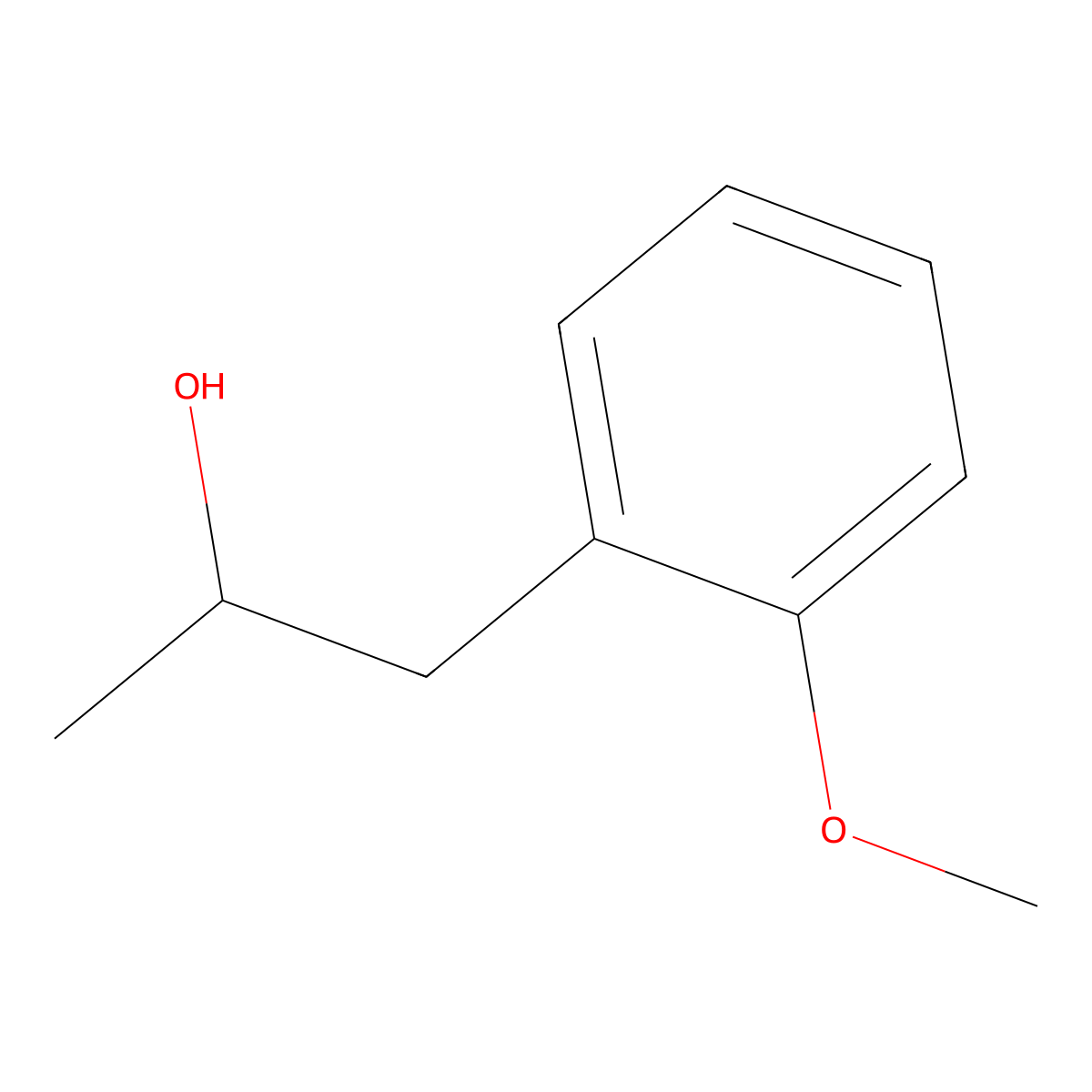 (2R)-1-(2-methoxyphenyl)propan-2-ol molecular structure, CAS 415679-38-8