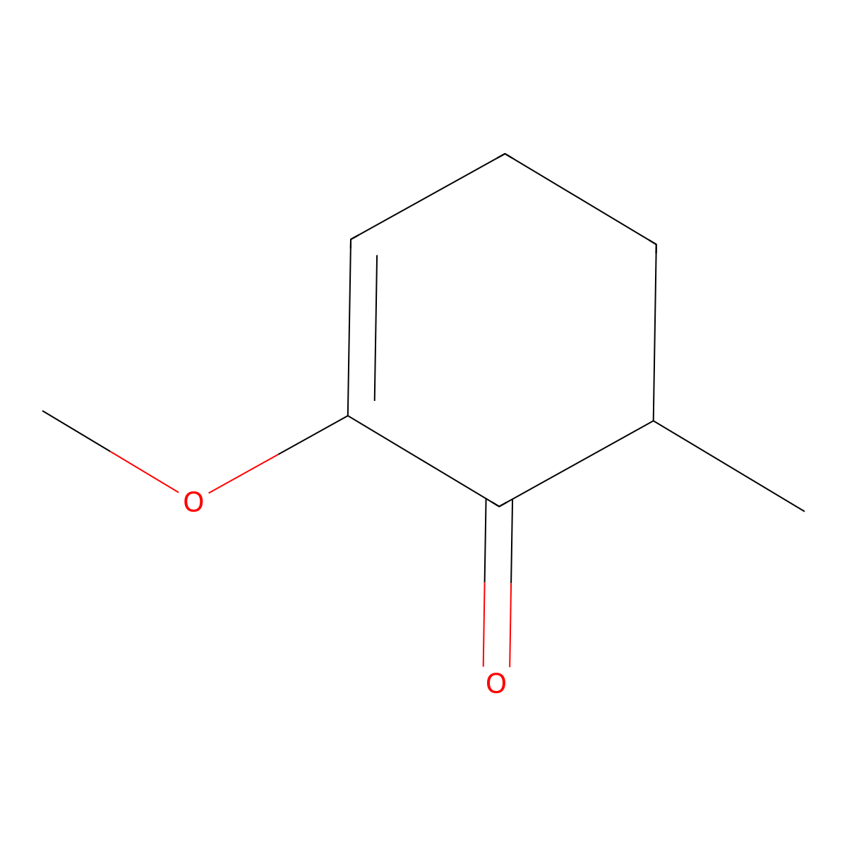 2-Methoxy-6-methylcyclohex-2-EN-1-one molecular structure, CAS 41577-87-1