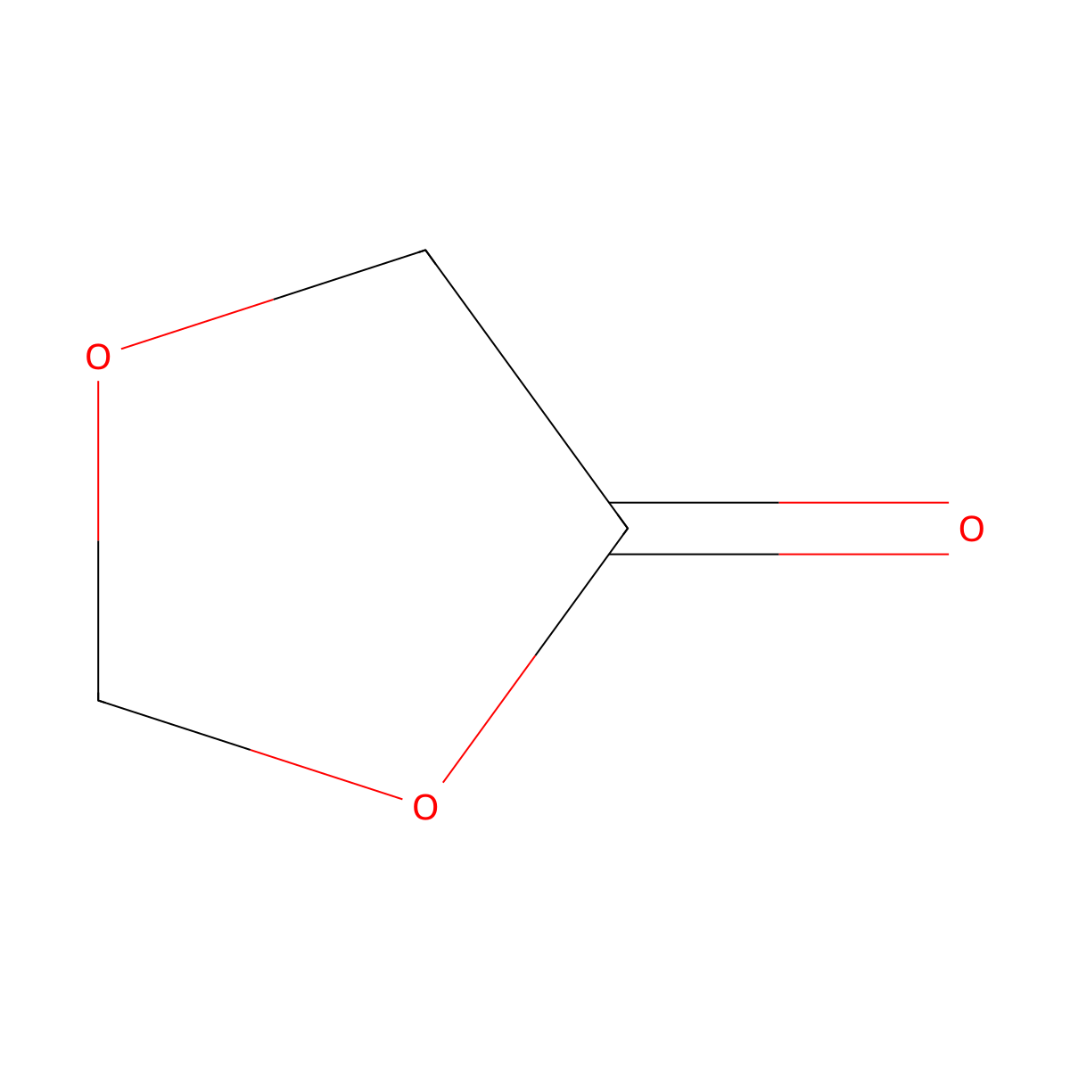 1,3-Dioxolan-4-one molecular structure, CAS 4158-81-0