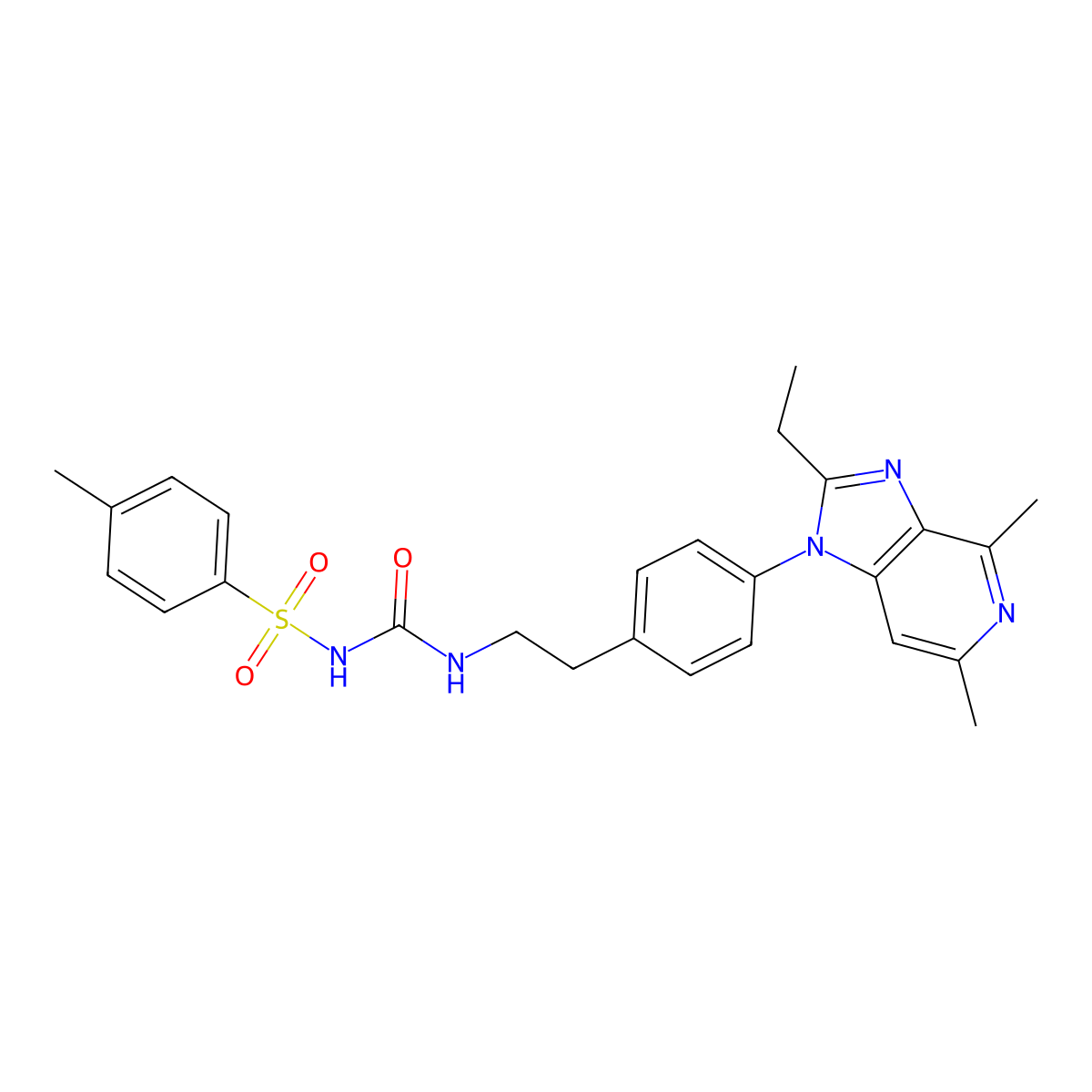 Grapiprant molecular structure, CAS 415903-37-6