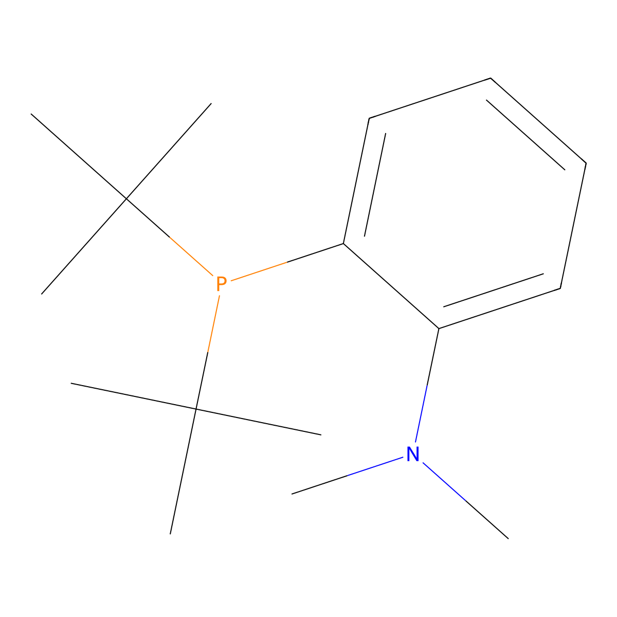 2-(Di-sec-butylphosphino)-N,N-dimethylaniline molecular structure, CAS 415941-58-1