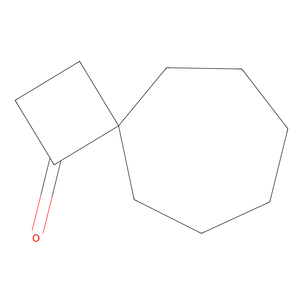 Spiro[3.6]decan-1-one molecular structure, CAS 41597-00-6