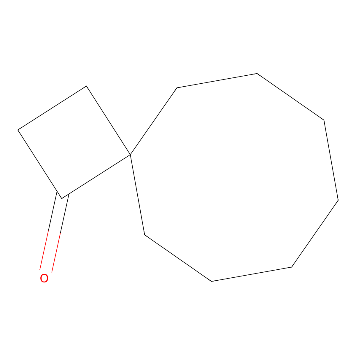 Spiro[3.7]undecan-1-one molecular structure, CAS 41597-01-7