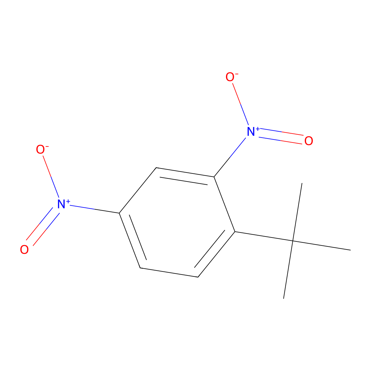 1-Tert-butyl-2,4-dinitrobenzene molecular structure, CAS 4160-54-7