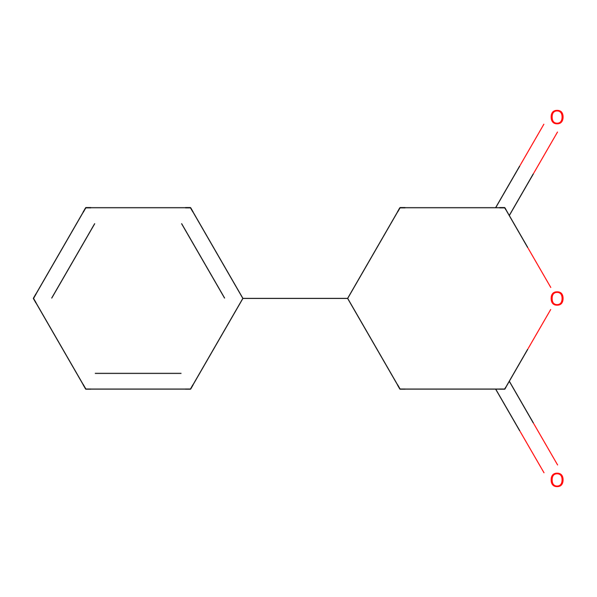 4-Phenyloxane-2,6-dione molecular structure, CAS 4160-80-9