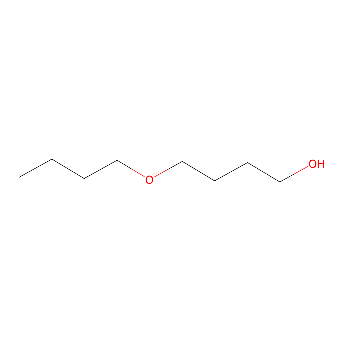 4-Butoxybutan-1-ol molecular structure, CAS 4161-24-4