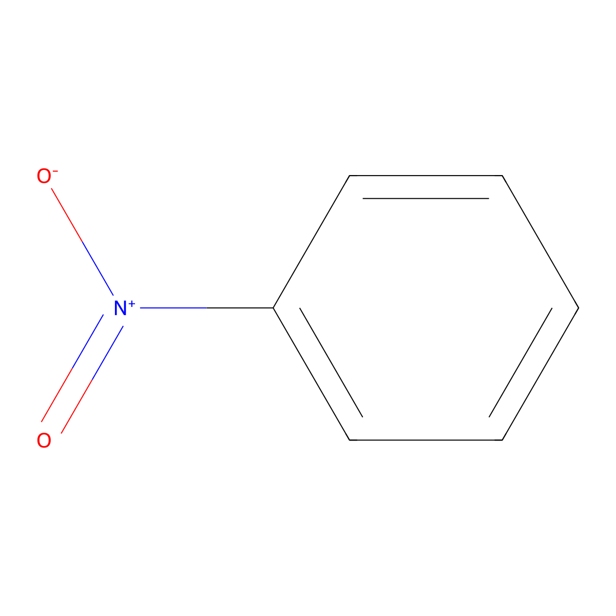 Nitrobenzene-d5 molecular structure, CAS 4165-60-0