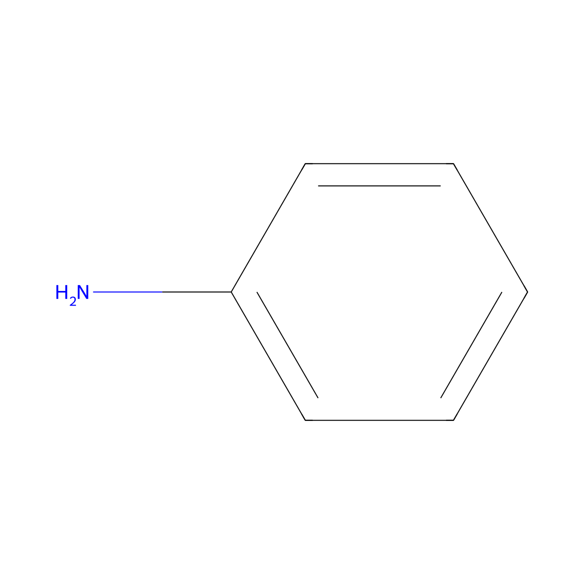 Aniline-d5 molecular structure, CAS 4165-61-1