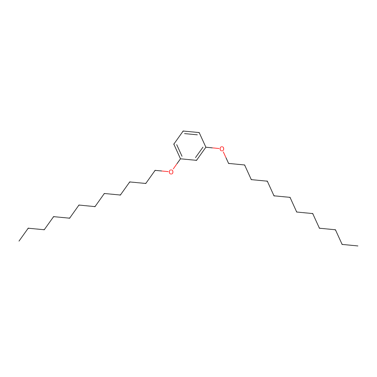 1,3-Bis(dodecyloxy)benzene molecular structure, CAS 41662-92-4