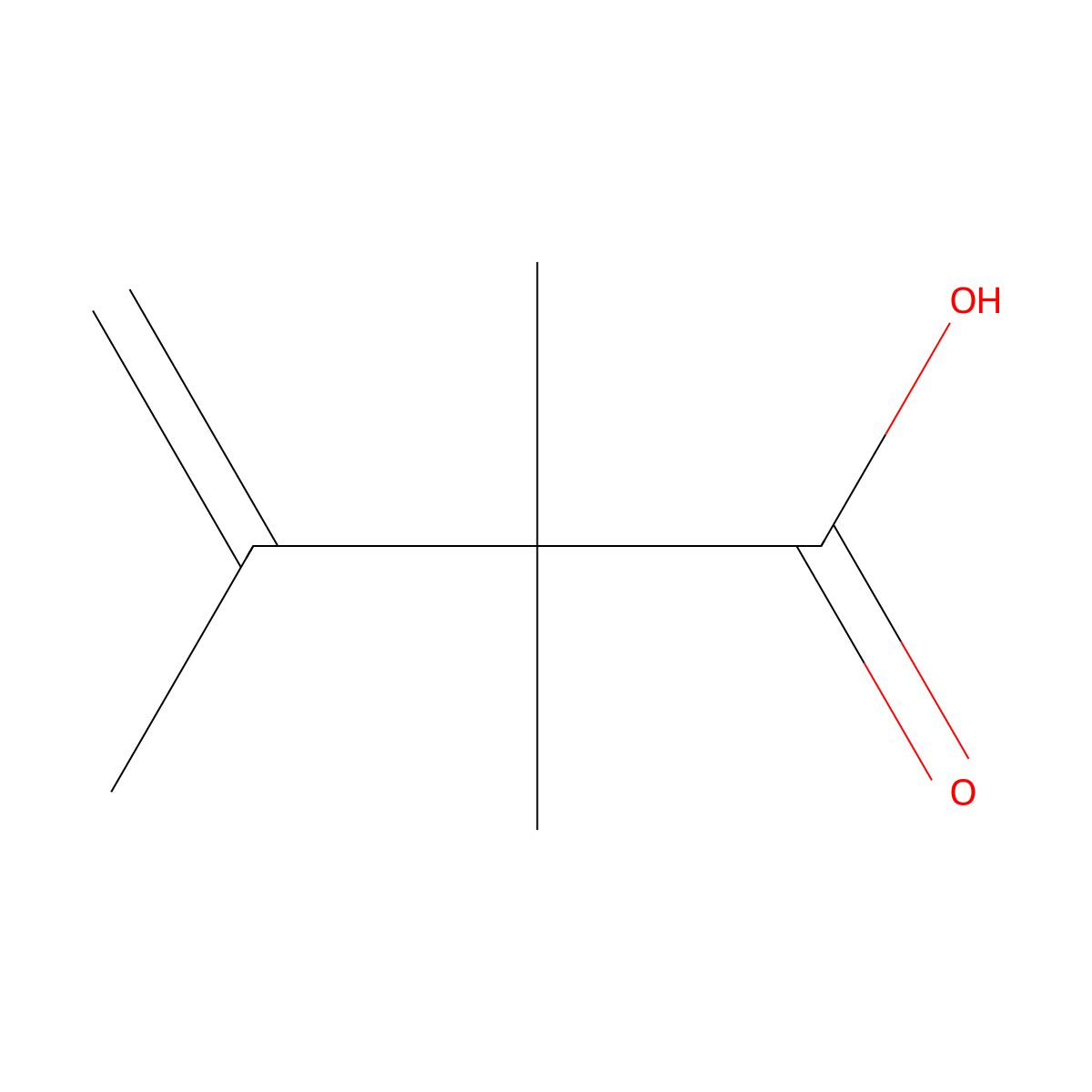 2,2,3-trimethylbut-3-enoic Acid molecular structure, CAS 4168-01-8