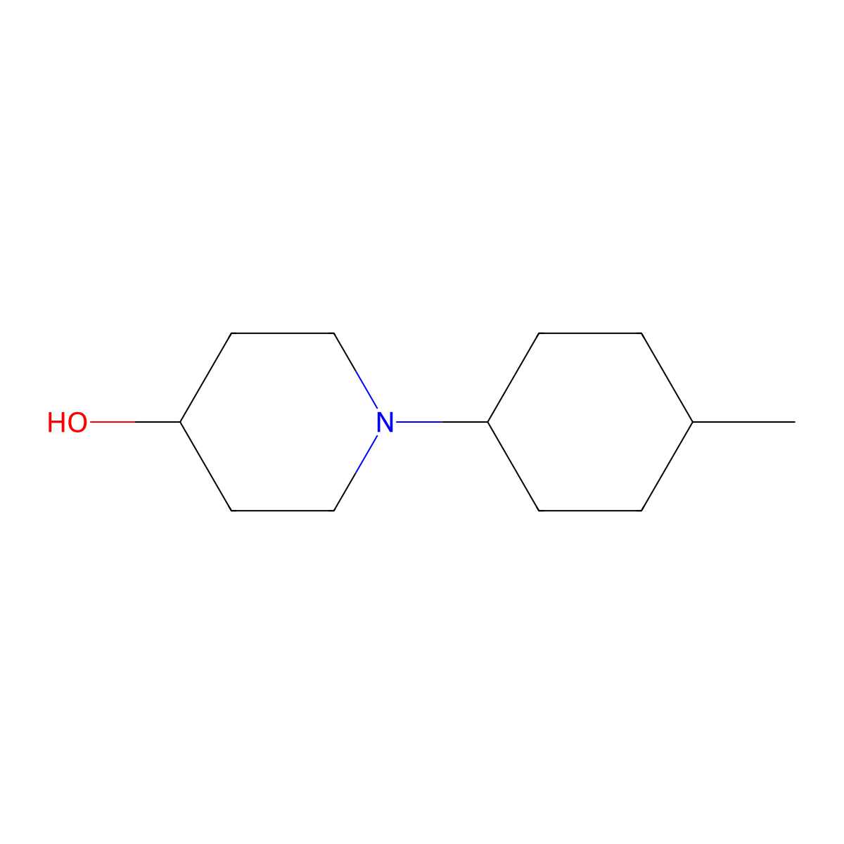 1-(4-Methylcyclohexyl)piperidin-4-ol molecular structure, CAS 416868-36-5