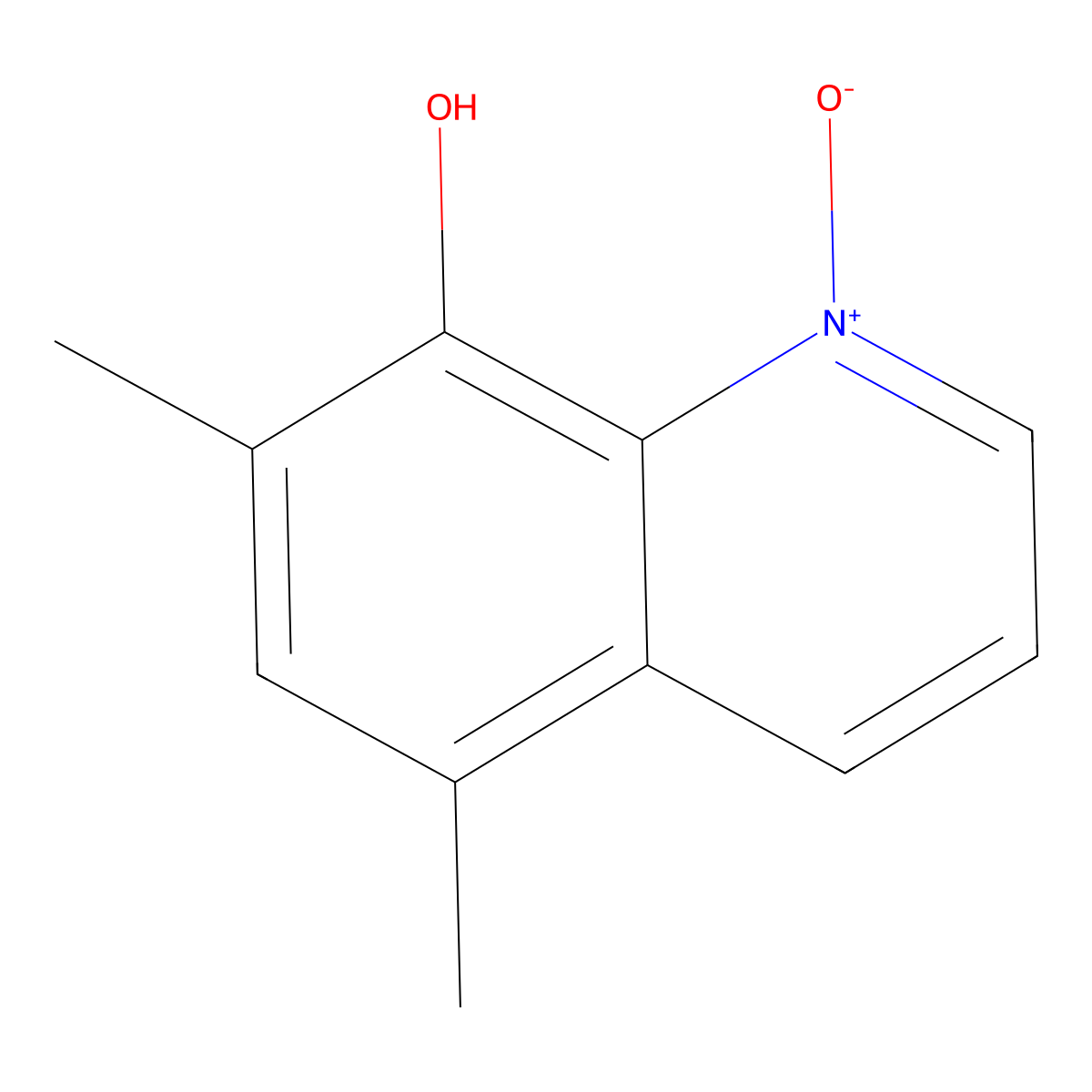 5,7-Dimethylquinolin-8-ol 1-oxide molecular structure, CAS 416886-60-7