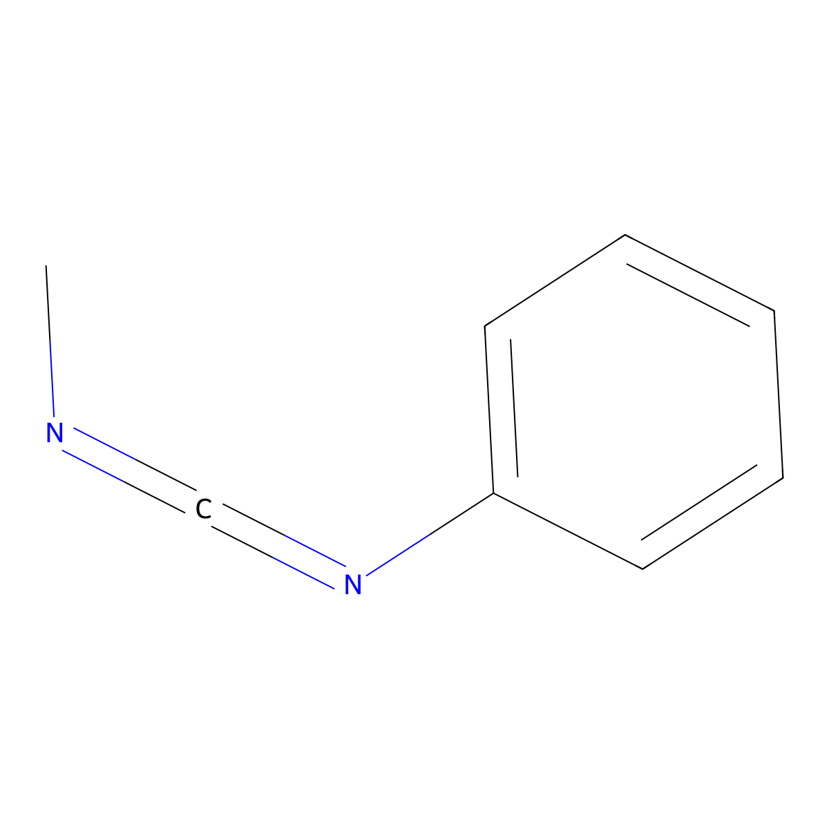 N-Methyl-N'-phenylcarbodiimide molecular structure, CAS 4172-91-2