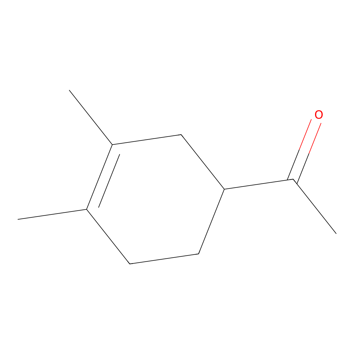 1-(3,4-Dimethylcyclohex-3-en-1-yl)ethan-1-one molecular structure, CAS 41723-54-0