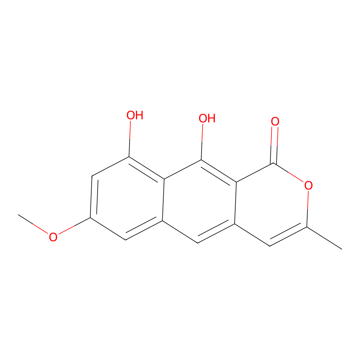 Toralactone molecular structure, CAS 41743-74-2