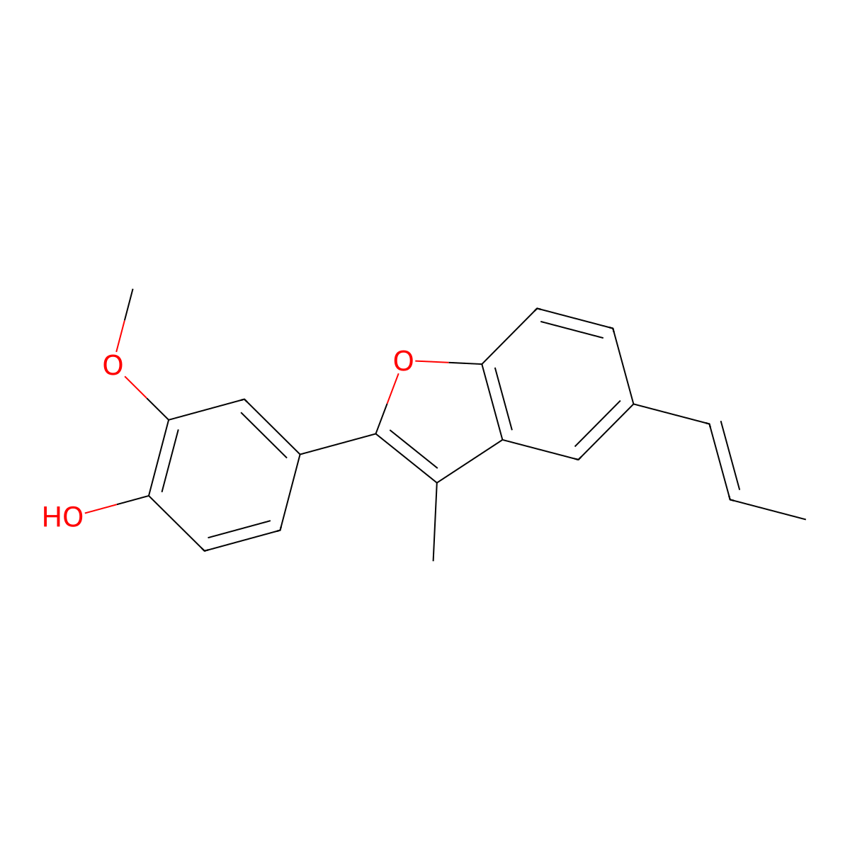 Eupomatenoid 5 molecular structure, CAS 41744-28-9