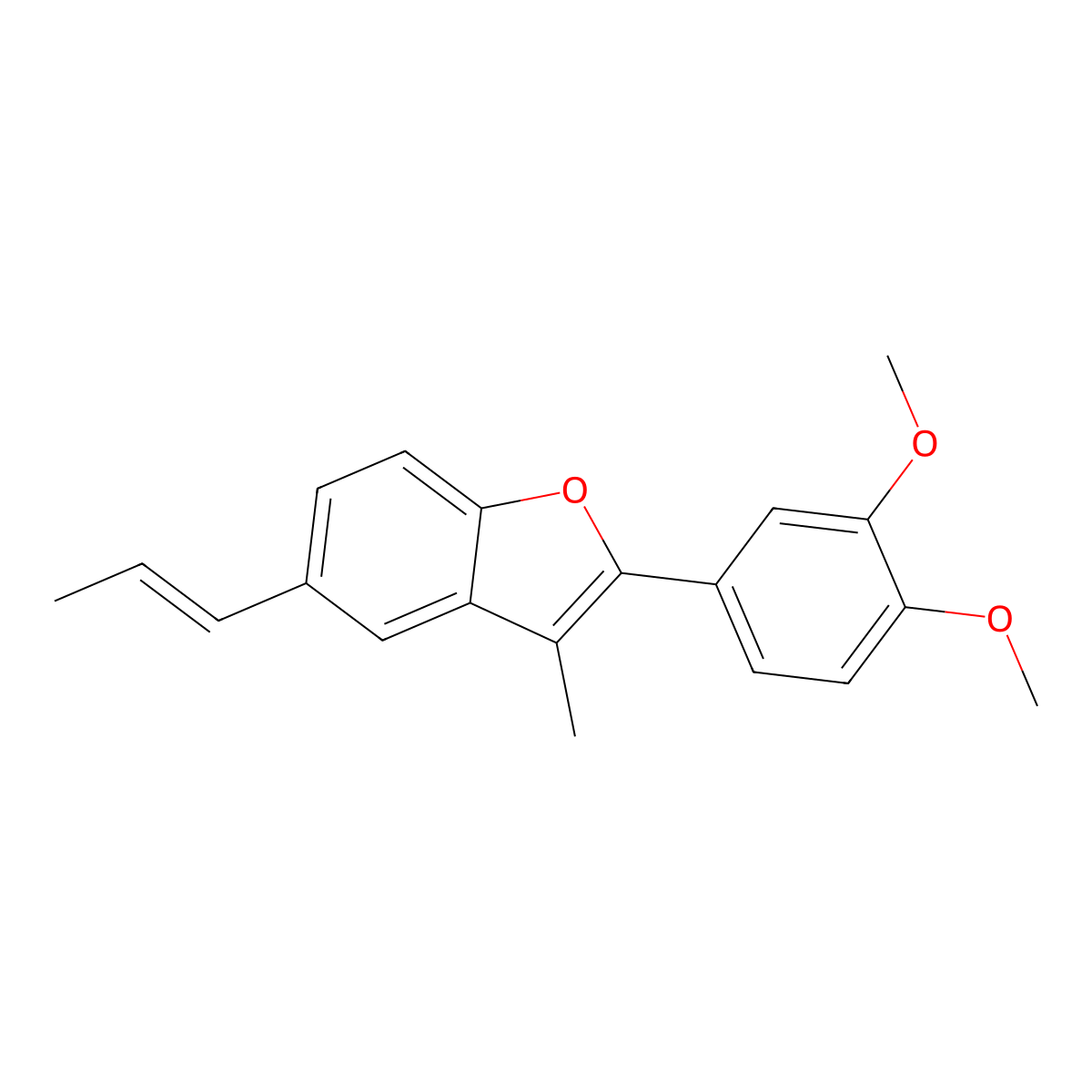 Eupomatenoid 4 molecular structure, CAS 41744-29-0
