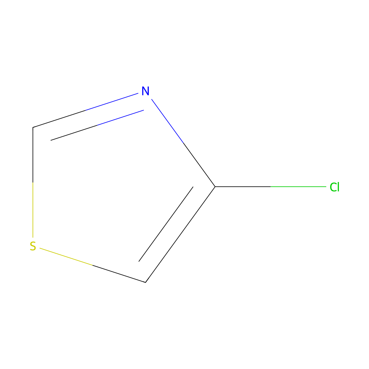 4-Chlorothiazole molecular structure, CAS 4175-72-8